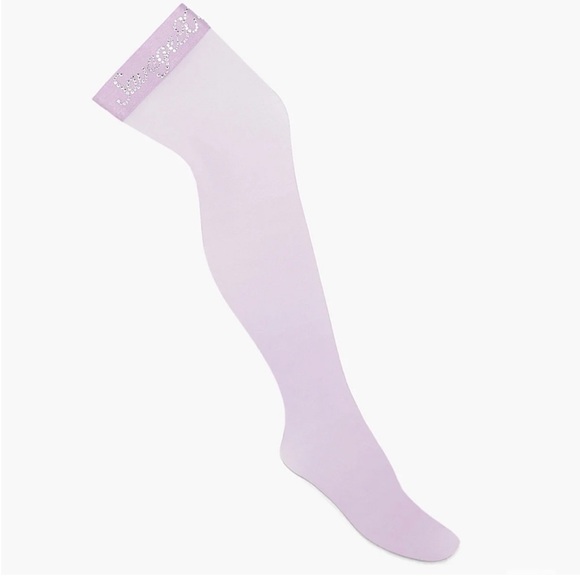 Savage X Fenty Purple Lite Stay Up Thigh Highs - Picture 6 of 10